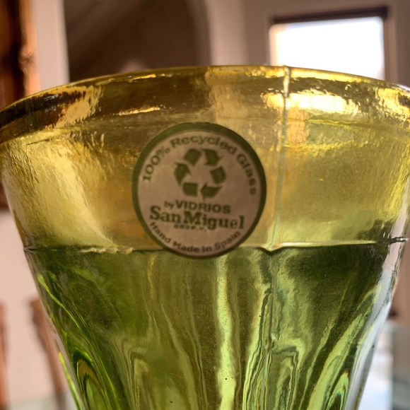 San Miguel Accents 0 Percent Recycled Glass Vase By Vidrios San